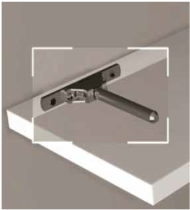 Shelf Support for Wood and Glass - Triade